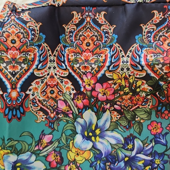 🌷HP🌷JOHNNY WAS Floral Nylon Tote Bag - Picture 10 of 10